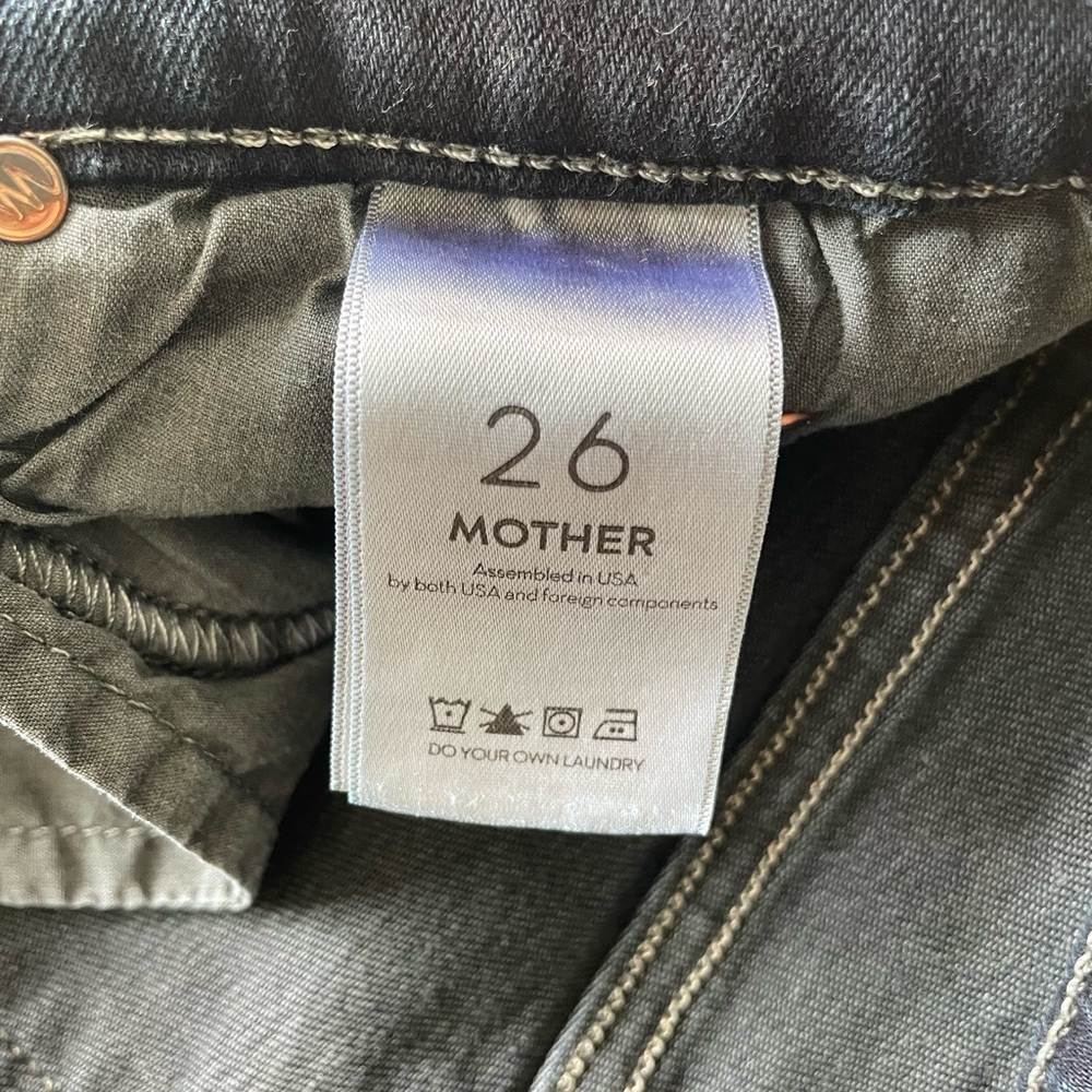 MOTHER Dark Blue Ankle Jeans - Picture 7 of 7